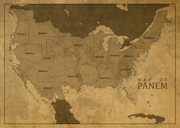 Map of Panem